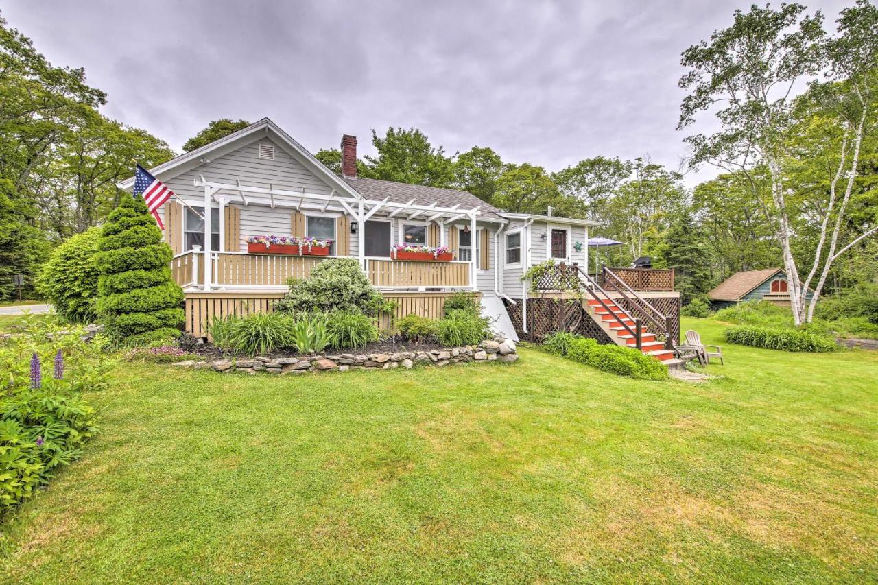 Charming East Boothbay Cottage With Large Yard! Zewnętrze zdjęcie