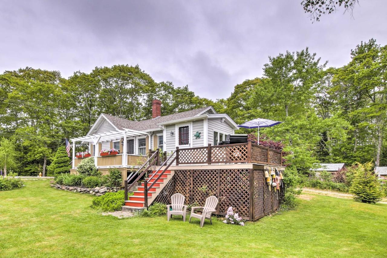 Charming East Boothbay Cottage With Large Yard! Zewnętrze zdjęcie